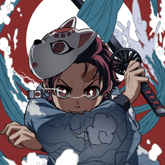Tanjiro from Demon Slayer / Jul2022